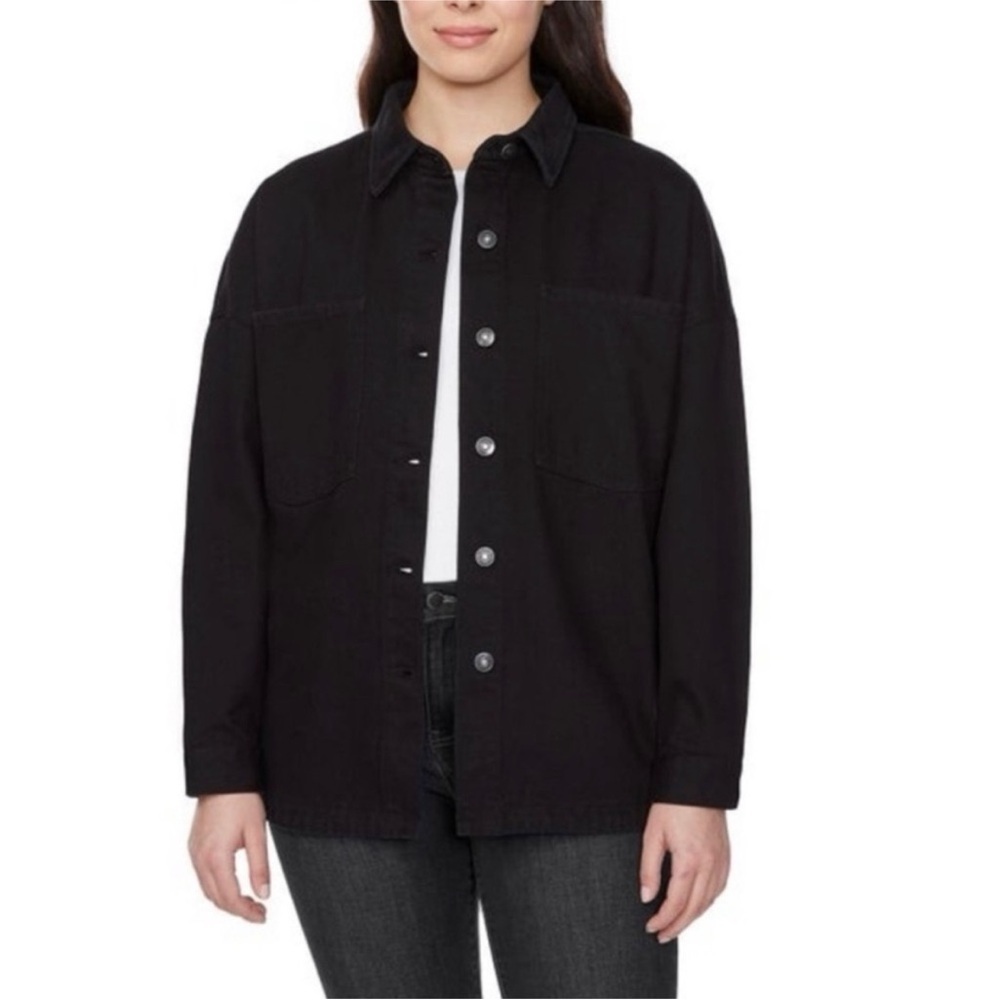 Hudson Jeans Dark Denim Shaket Jacket Medium